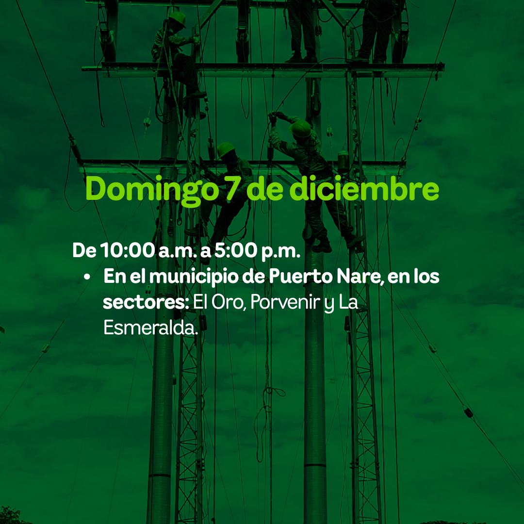 EPMestamosahi's tweet photo. ⚠️⚡️ Esta semana se realizarán #InterrupcionesProgramadas del servicio de #EnergíaEPM para realizar trabajos de mantenimiento en subestaciones y en las redes de subtransmisión, en las siguientes localidades antioqueñas, con el propósito de seguir prestando un servicio con calidad.
Conoce los sectores y horarios. 👇