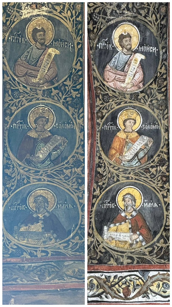 mm_jugovic's tweet image. Пре и после 
#artrestoration 
#fresco