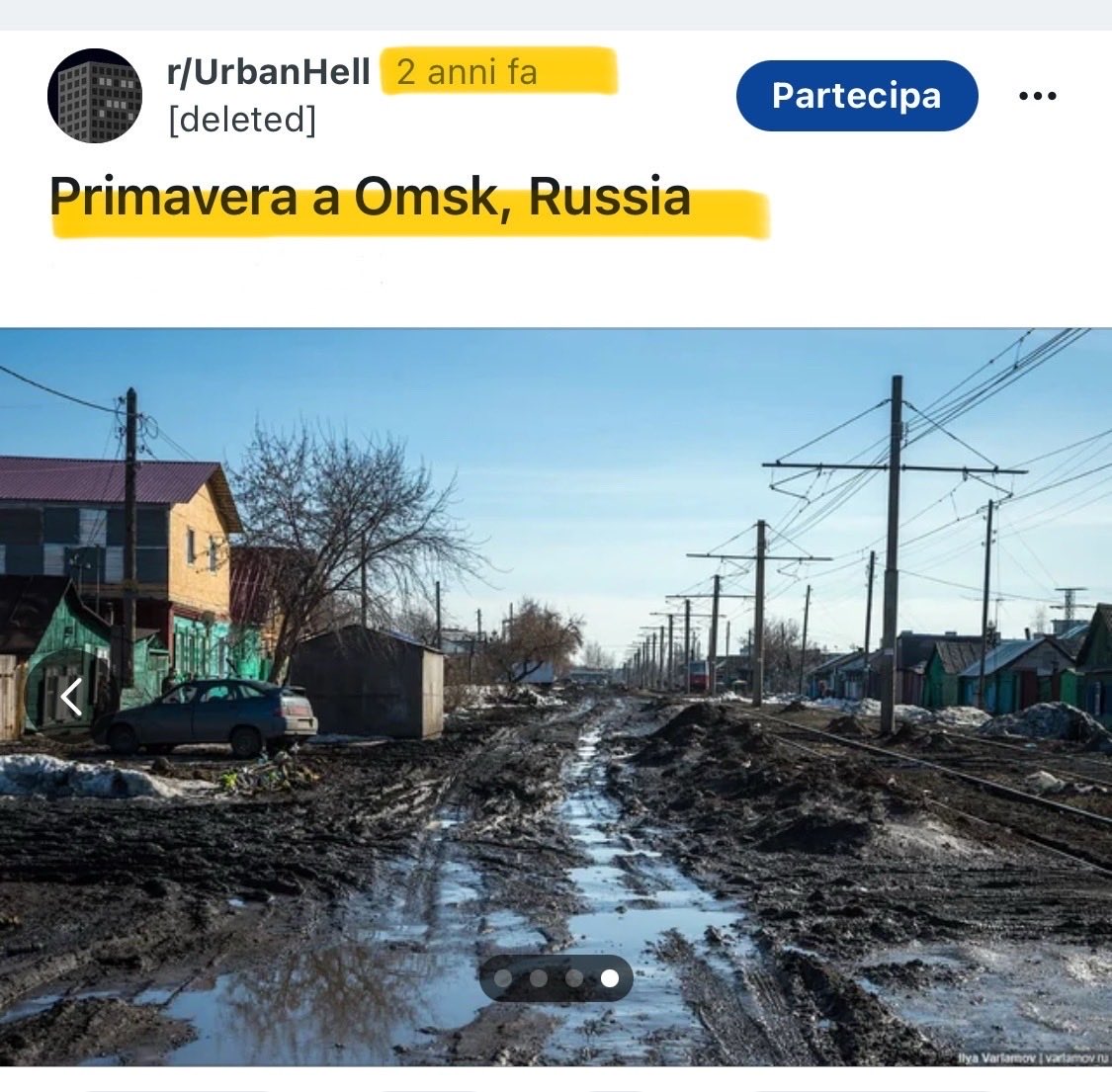 k_arsenale's tweet photo. E c’è spazio pure per @francescoproia di #AbruzzoLive: : “Ciuccia Putin la Russia è questa roba qua”. Peccato che la foto sia di 2 anni fa, nel periodo primaverile e scioglimento della neve. #Proia, si tratta di Omsk in Siberia con temperature fino ai -20
E fare -figuredemmerda ? https://t.co/u8RWpRNDER