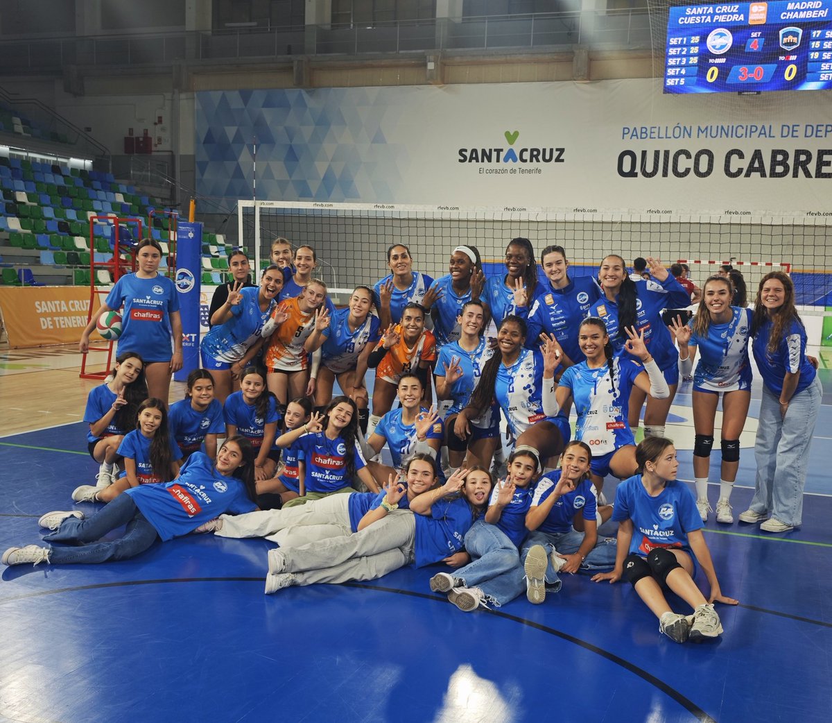 La temporada del @CVCuestaPiedra es una auténtica locura

Lidera en solitario el Grupo A de la Superliga 2, ha ganado los nueve partidos que ha jugado y solo ha cedido un set (en la primera jornada ante el Arona) en las 9 jornadas 

Firme candidato (un año más al ascenso)...