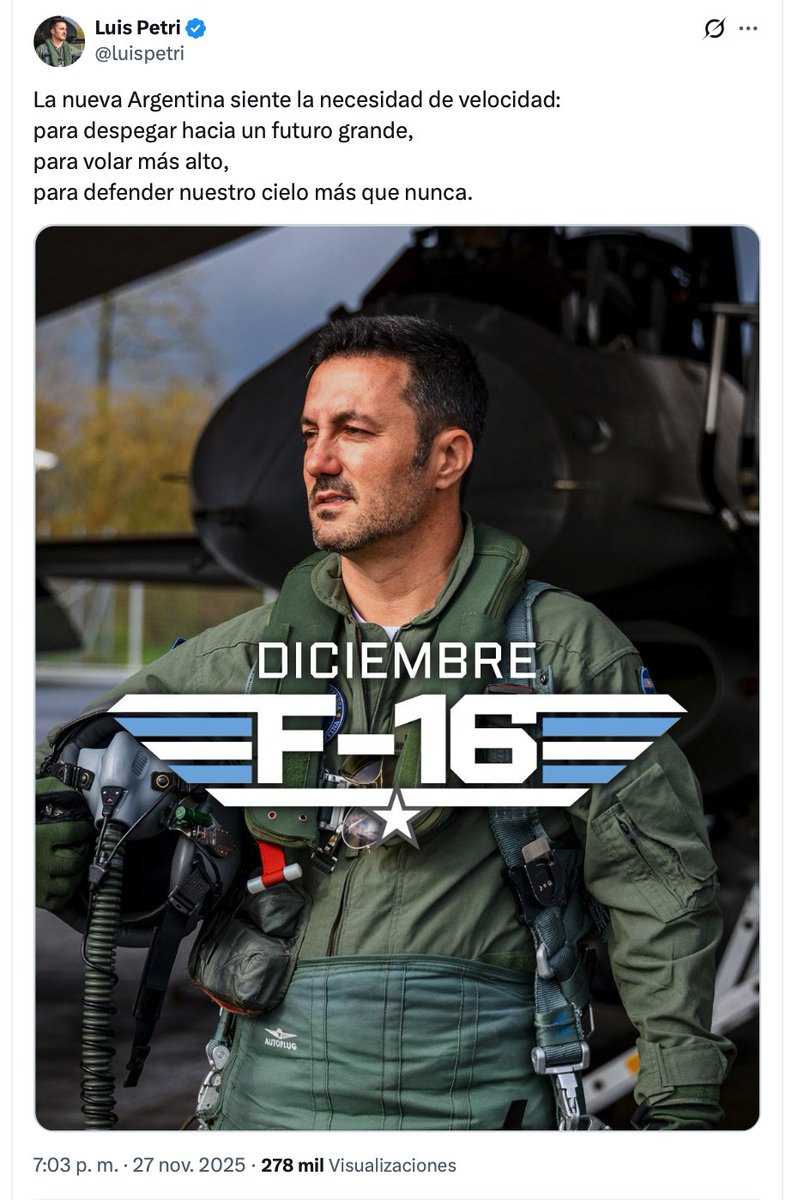 Es insólita la carrera de modelo publicitario del Ministro de Defensa. Al final da la sensación que no compramos F-16, sino que compramos un catálogo de Petri primavera-verano.