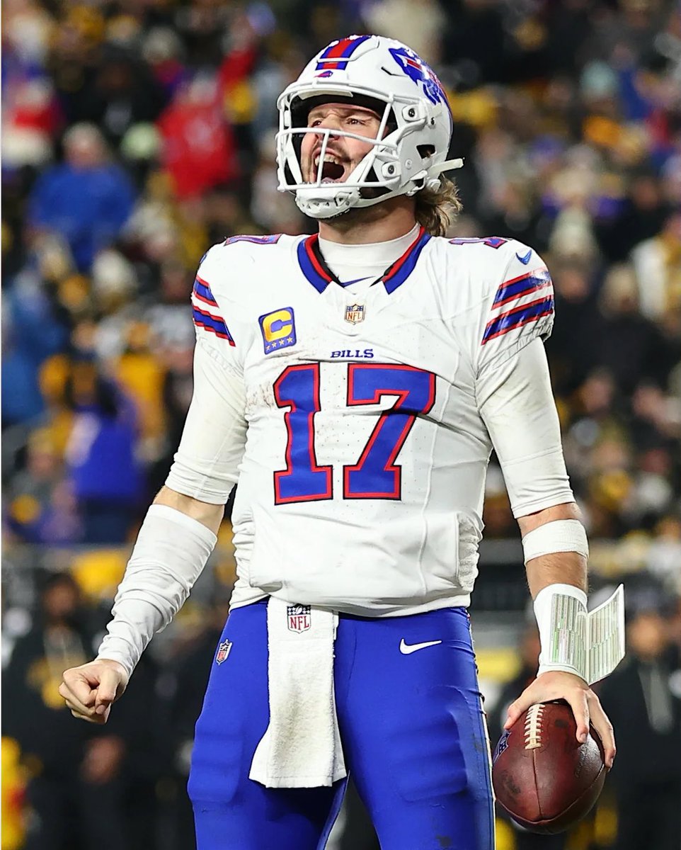 MereKatKat's tweet photo. If you’re ever sad just remember the world is 4.5 Billion years old and you somehow managed to witness the Josh Allen era https://t.co/1EsY4yH3cb