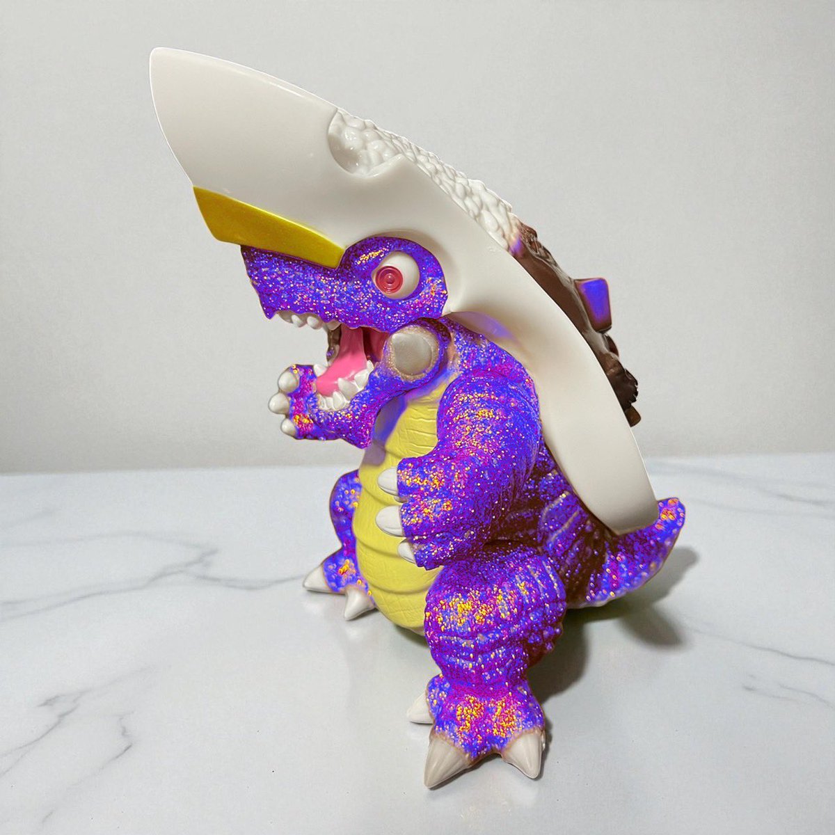 カレー大怪獣 カレゴン ソフビ 小林康之 メタリック Yasuyuki Kobayashi『咖喱大怪獣 カレゴン』の人気カラーが再入荷