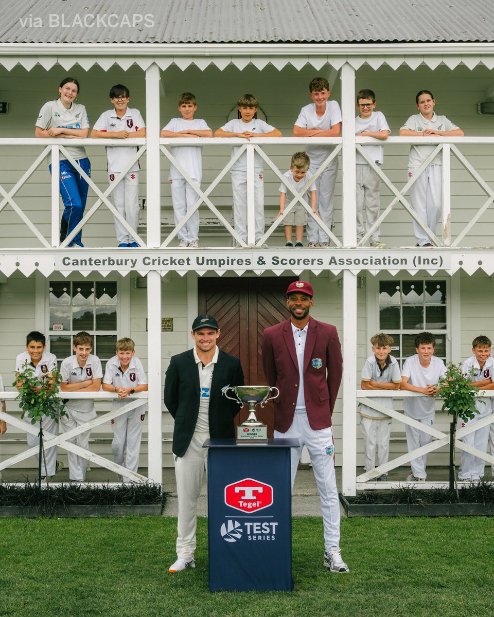 mufaddal_vohra's tweet image. NEW ZEALAND VS WEST INDIES TROPHY PHOTOSHOOT.