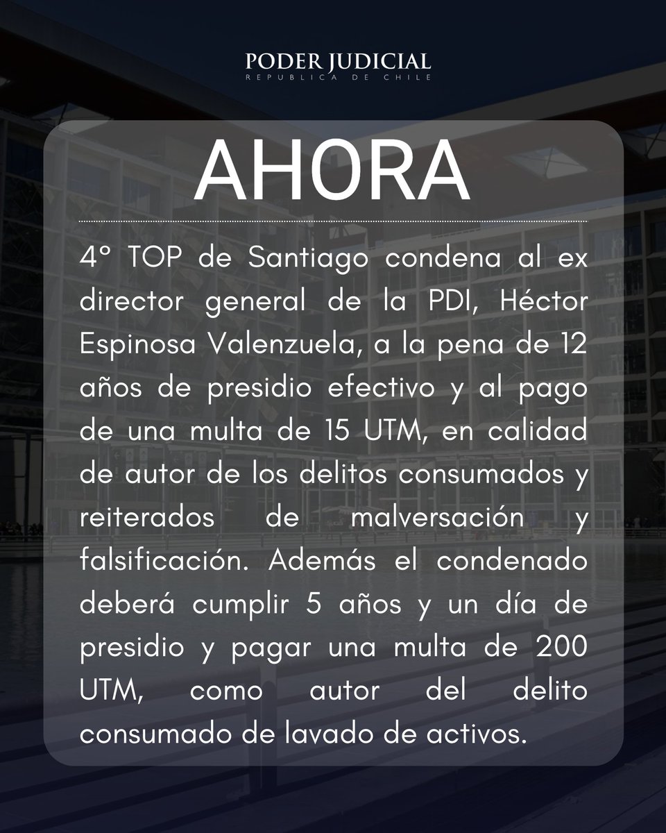 Poder Judicial Chile tweet media