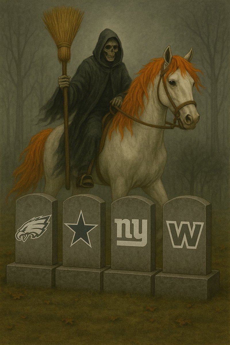 Broncos4six's tweet image. NFC East swept!!!! 🧹🧹🧹