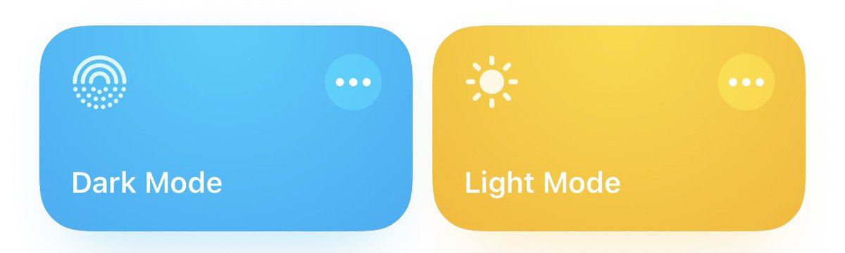 MOHAYA_AA's tweet image. اذا تحب  تفعل الوضع الداكن على تطبيق معين تختاره
انت وبمجرد ما تخرج من التطبيق يرجع جوالك تلقائياً للوضع الفاتح 🔄

الإختصارين هذي تفيدك 
 
الفكرة سهلة وممتعة، وهنا شرح الطريقة خطوة بخطوة👇🏻📱

icloud.com/shortcuts/eb45…

icloud.com/shortcuts/38c8…

#iOS #Shortcuts