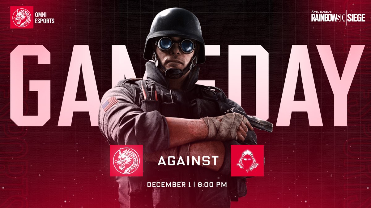 OMNI_EU's tweet image. Tonight 20:00 CET: OMNI vs. @AbyssR6Esports in the @EuroEliteSeries! ✨   

Wishing our guys the best of luck!

@SmurfyyGoat
@xkeks7
@Wazor77
@vCxnno
@timxcm 

#UNLEASHOMNI