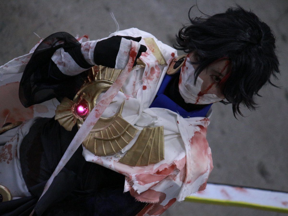 ⚠︎Cos 🌈🕒 血糊注意

昨日🧻で参加してきました〜！！
11人揃って変身後はめちゃくちゃ圧巻だった
 #1130HEROES緊急任務