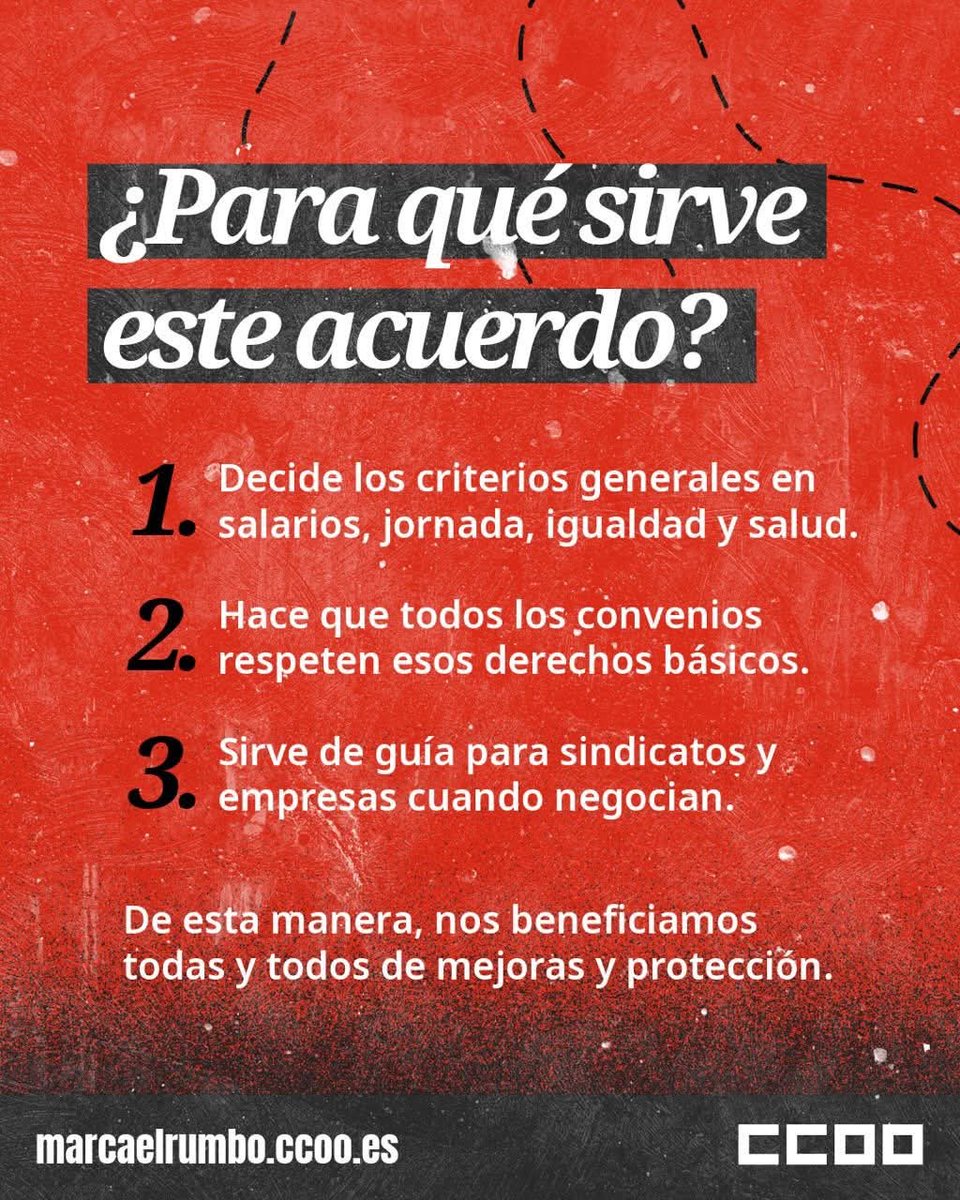 CCOOKNFALSPS's tweet image. Nuestro futuro lo decidimos entre tod@s

Antes de negociar, queremos escucharte.

 🫵Lo que digas ahora será lo que defendamos mañana en la mesa.

 🫵Tus prioridades se convertirán en propuestas reales.

🫵 Tu voz es la fuerza de este acuerdo.