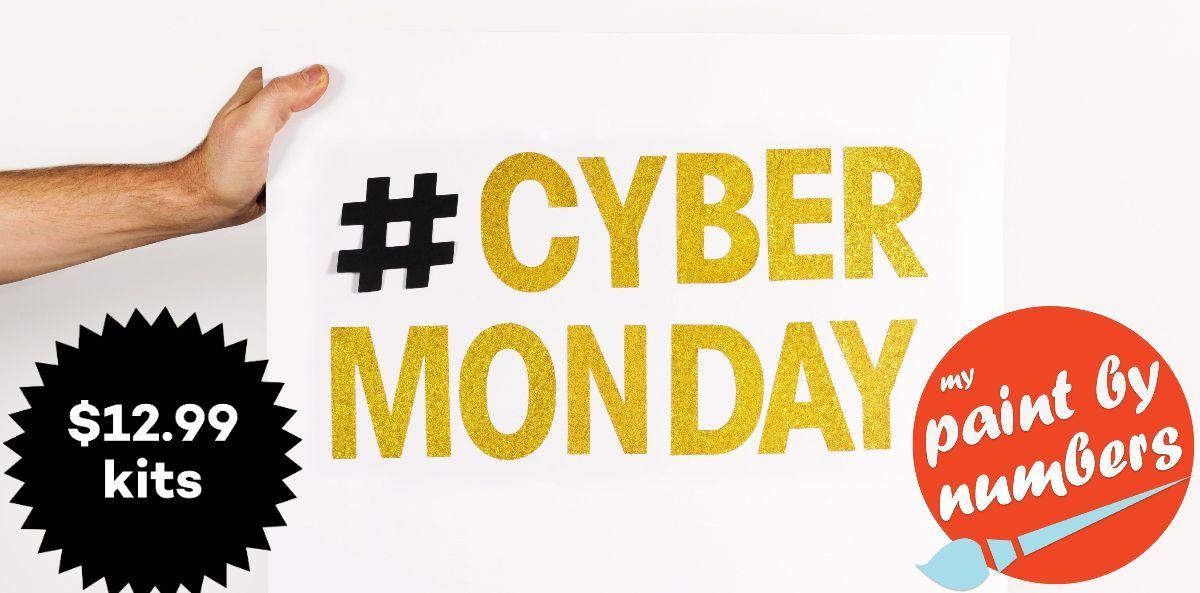 MyPaintbyNumber's tweet photo. [CYBER MONDAY ENDS SOON] - Less than 12 hours left! 🎁 - https://t.co/zWwNpSjNA9 https://t.co/SJdn8DxBVq
