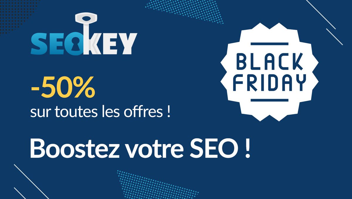 Le Black Friday continue encore cette semaine : -50% sur toutes les offres de SEOKEY ! 🔥🔥🔥

Une occasion idéale pour :

🔹 utiliser l'extension SEO la plus simple du marché
🔹 optimiser automatiquement votre site WordPress
🔹 auditer vos contenus directement depuis