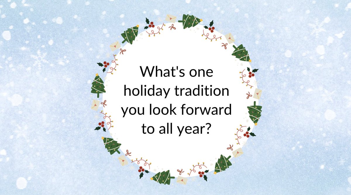 What’s one holiday #tradition you look forward to all year? Taking a moment to name it can help shift your mind toward the things that bring comfort, connection, and joy. #MondayMotivation #Mindset sarangapsychiatry.com