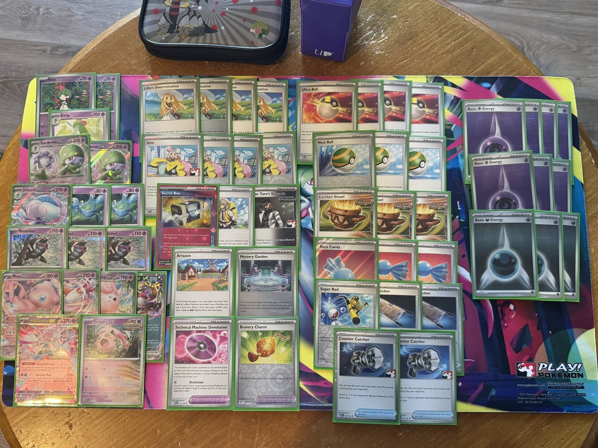 JoeMGardy's tweet image. Got 3rd at a cup yesterday w Henry’s LAIC list minus jelly for diancie. Deck is broken. Played against a lot of really good opponents and had a lot of fun. Need to play better tho. I’m tempted to try energize and second charm which i think would synergize very well w diancie.