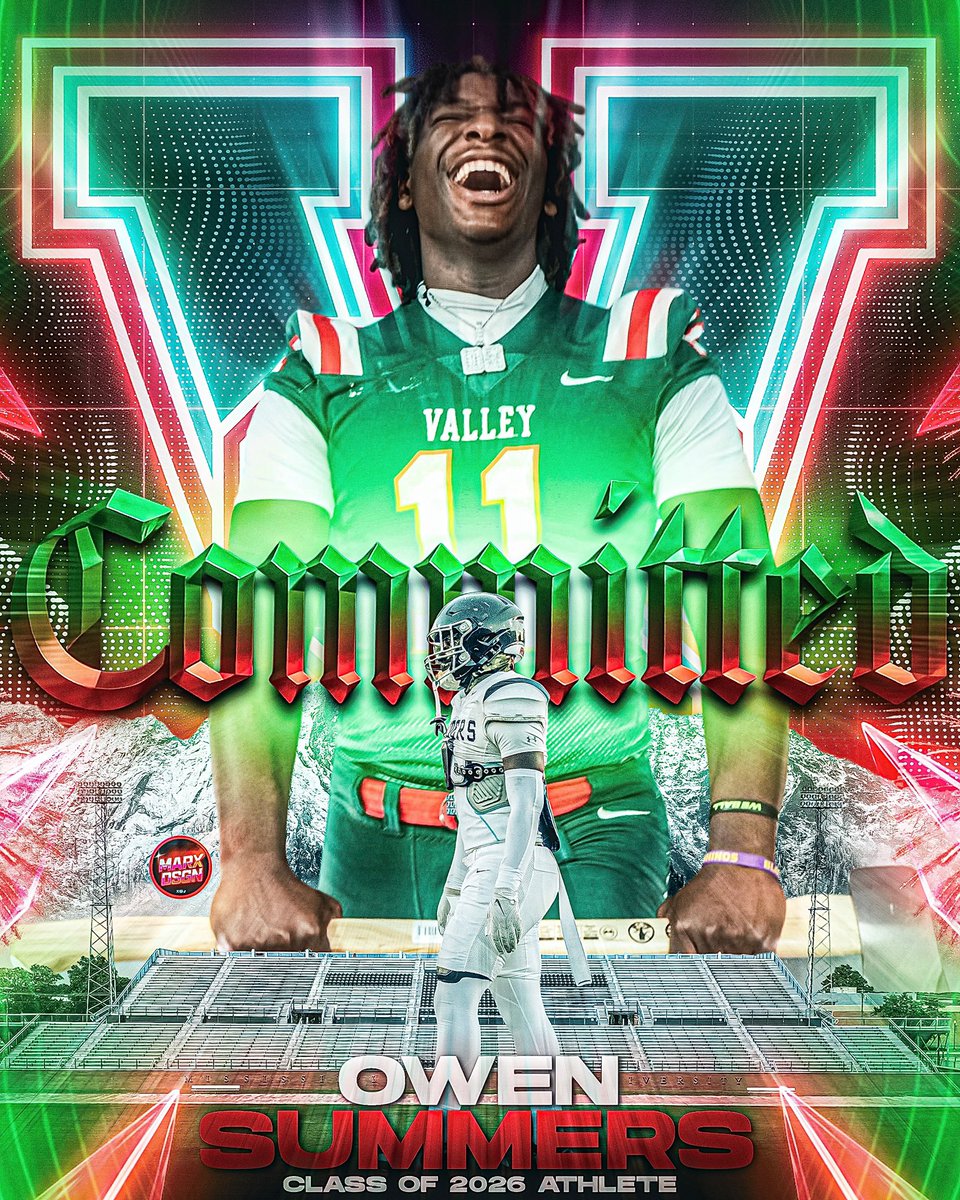 First I want to thank God, my family, and everyone who’s been part of my journey.
After talking with my family and the MVSU staff, I’m excited to announce that I am COMMITTED to Mississippi Valley State University. <a href="/CoachParker/">Sam Parker</a> <a href="/1camgreene/">Coach Cam</a> <a href="/27TBuck/">Terrell Buckley</a> <a href="/ValleyStateFB/">Mississippi Valley State University Football 🟢🔴</a> <a href="/RecruitGeorgia/">Recruit Georgia</a>