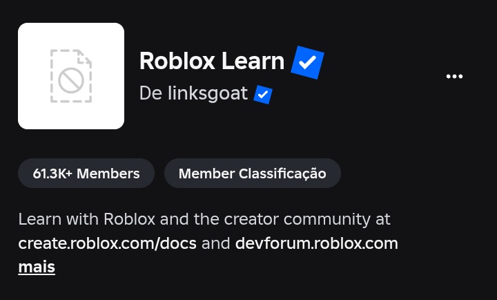 Roblox_NewsX's tweet image. ❌ Imagem removida da comunidade Roblox Learn

A comunidade Roblox Learn, focada em experiências educacionais dentro do Roblox, teve sua imagem removida por “Content Deleted”. Até o momento, não há explicação oficial sobre o motivo da remoção.

🔗 Comunidade:…