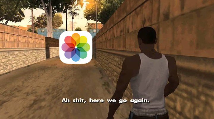 Every time I’m flying or there is no internet…