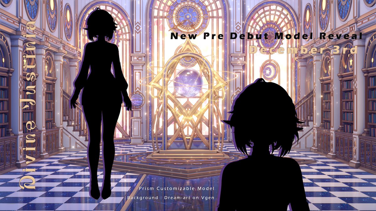 DivineJustinia's tweet image. I&apos;m late for the reveal post ! But here I am ! December 3rd, I&apos;ll reveal the new model I will use from now on ! 🤍✨
We Will also celebrate my Birthday together ! 🥳
#ModelReveal #vtubermodel #Vtuber
