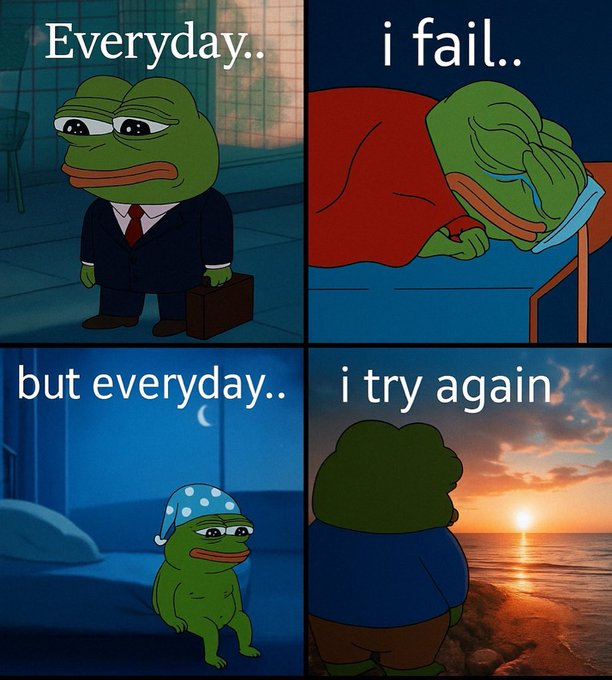cryptoazyra's tweet photo. Never give up https://t.co/WYGDnwhOni