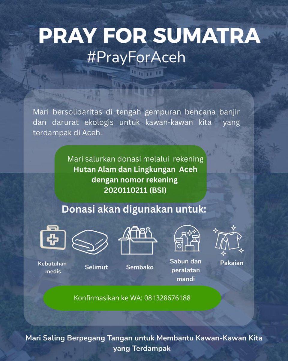 Kami merekomendasikan kamu untuk berdonasi melalui Yayasan HAKA Sumatra karena langsung tersalurkan melalui lembaga setempat dan kita semua bisa memantau transparansinya. 

#PrayforAceh