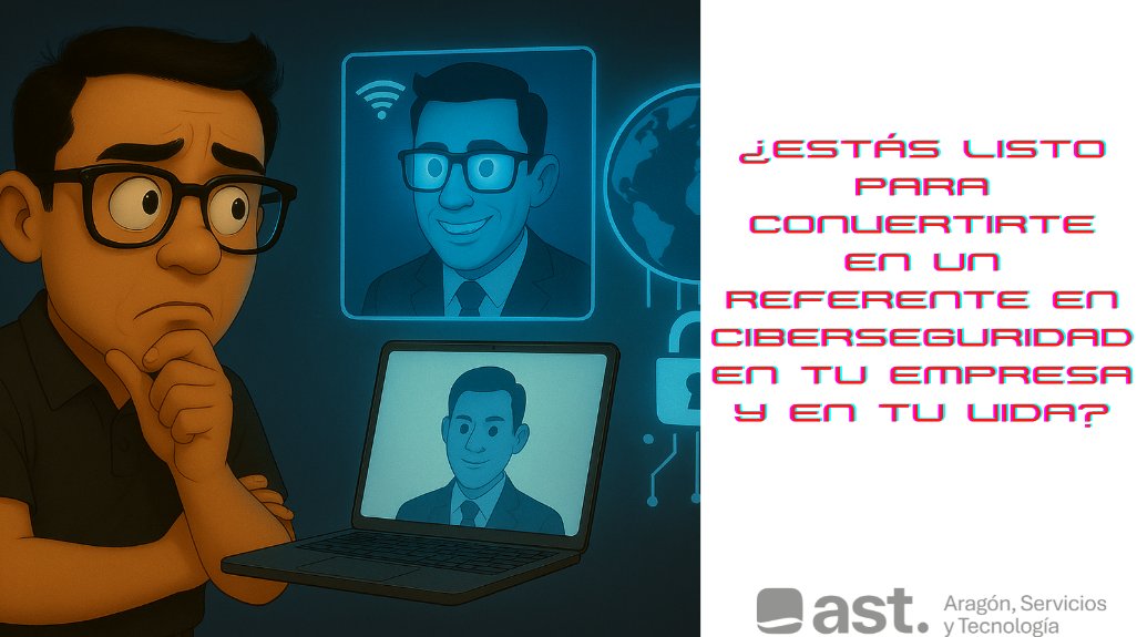 tuitAST's tweet photo. Ayer, 30 de noviembre, se celebró el Día Internacional de la Seguridad Informática. Desde AST recordamos la importancia de proteger nuestros datos y dispositivos frente a ciberamenazas.
¡La ciberseguridad empieza por ti! 💻 #Ciberseguridad #SecurityDay #ASTAragón https://t.co/ZIuslsJb17