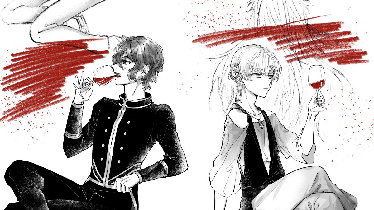 gammaa_'s tweet photo. 仁とルヰ… https://t.co/f4bGgr37ks