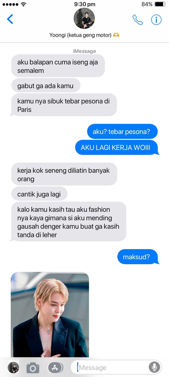 tyastarry's tweet photo. Yoonmin one tweet.

— balap.

anak motor x model. https://t.co/64GSicMNWn