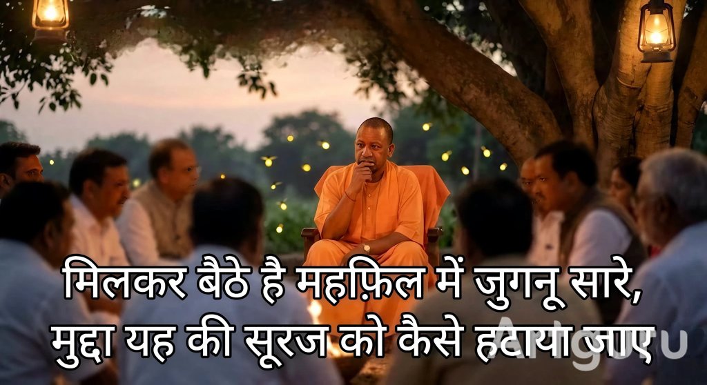 InnocentAdarsh's tweet photo. मिलकर बैटे है महफ़िल में जुगुनू सारे, मुद्दा यह की सूरज को कैसे हटाया जाए
#Motivation #Leadership #DeepThoughts #LifeTruth #RealityCheck #Inspiration #PositiveVibes #ThoughtoftheDay #Wisdom #HindiQuotes https://t.co/8tw4wFaqKz