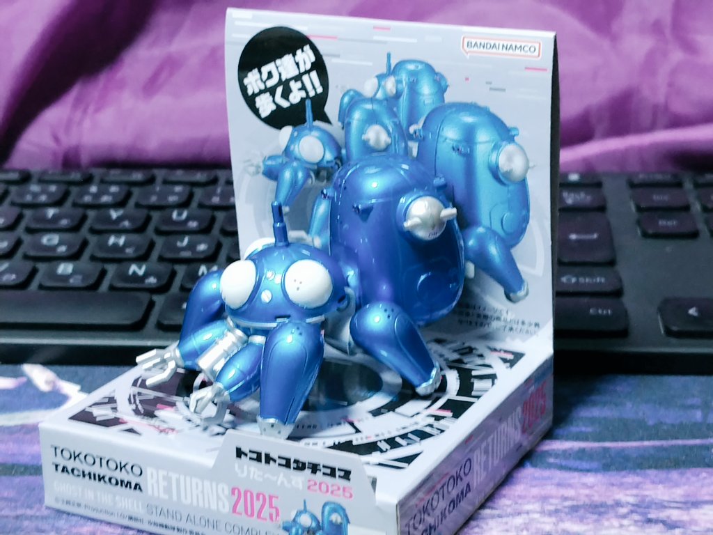 トコトコタチコマりた〜んず2025！購入！！ ちょうど10年前の商品なん