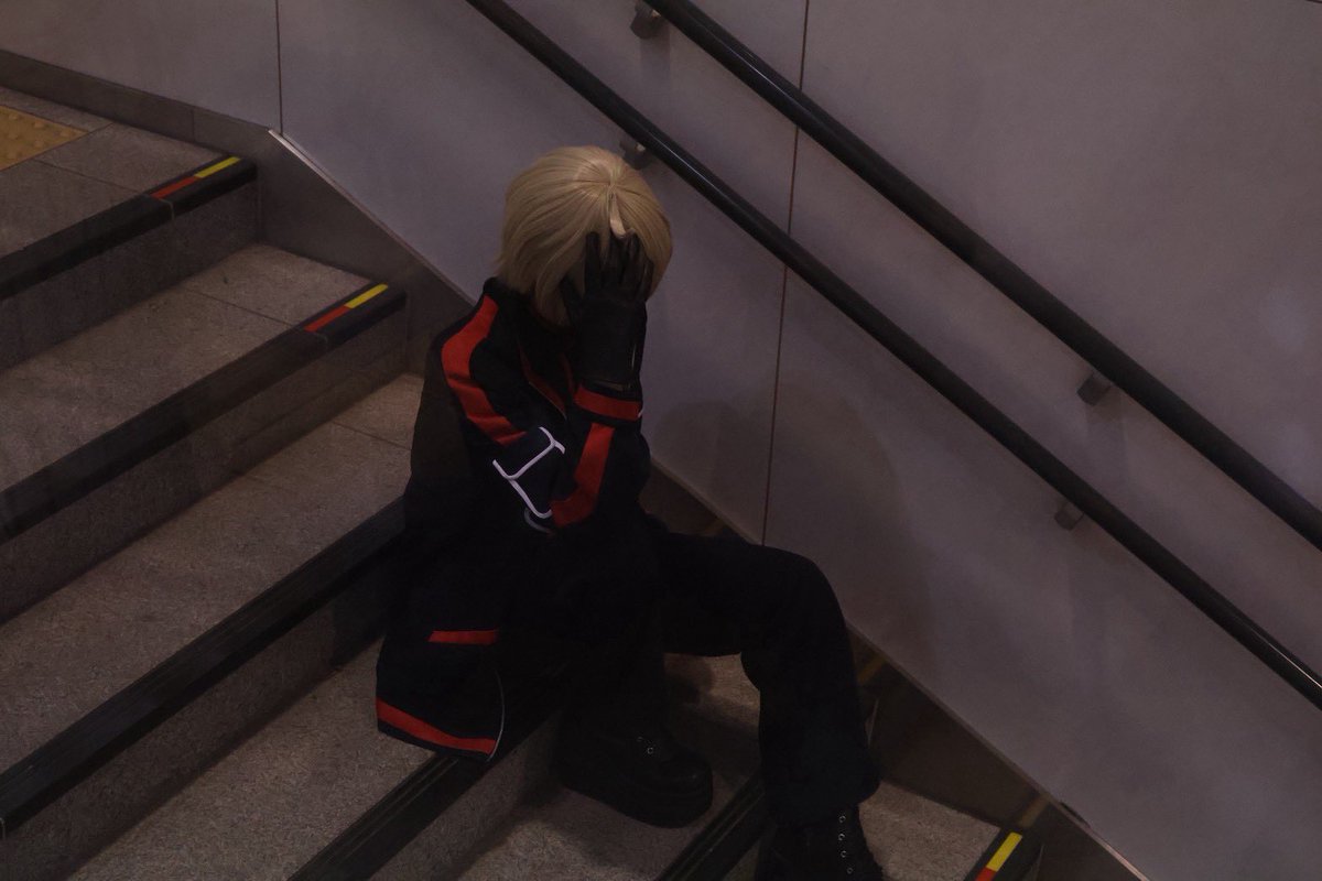 nanase_o2's tweet image. ⚠︎︎ cos / 桃源暗鬼 皇后崎迅

・

俺はまた救えなかった

・

#仙スト #コスプレス