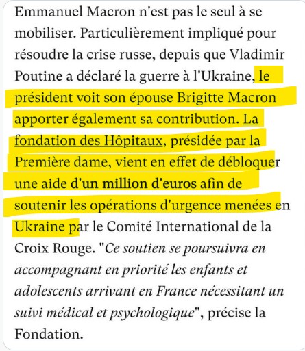 BabouLampe's tweet image. Pourquoi porter plainte aujourd’hui alors qu’elle a déjà dépensé un million d’euros pour les donner à l’Ukraine ?
gala.fr/l_actu/news_de…