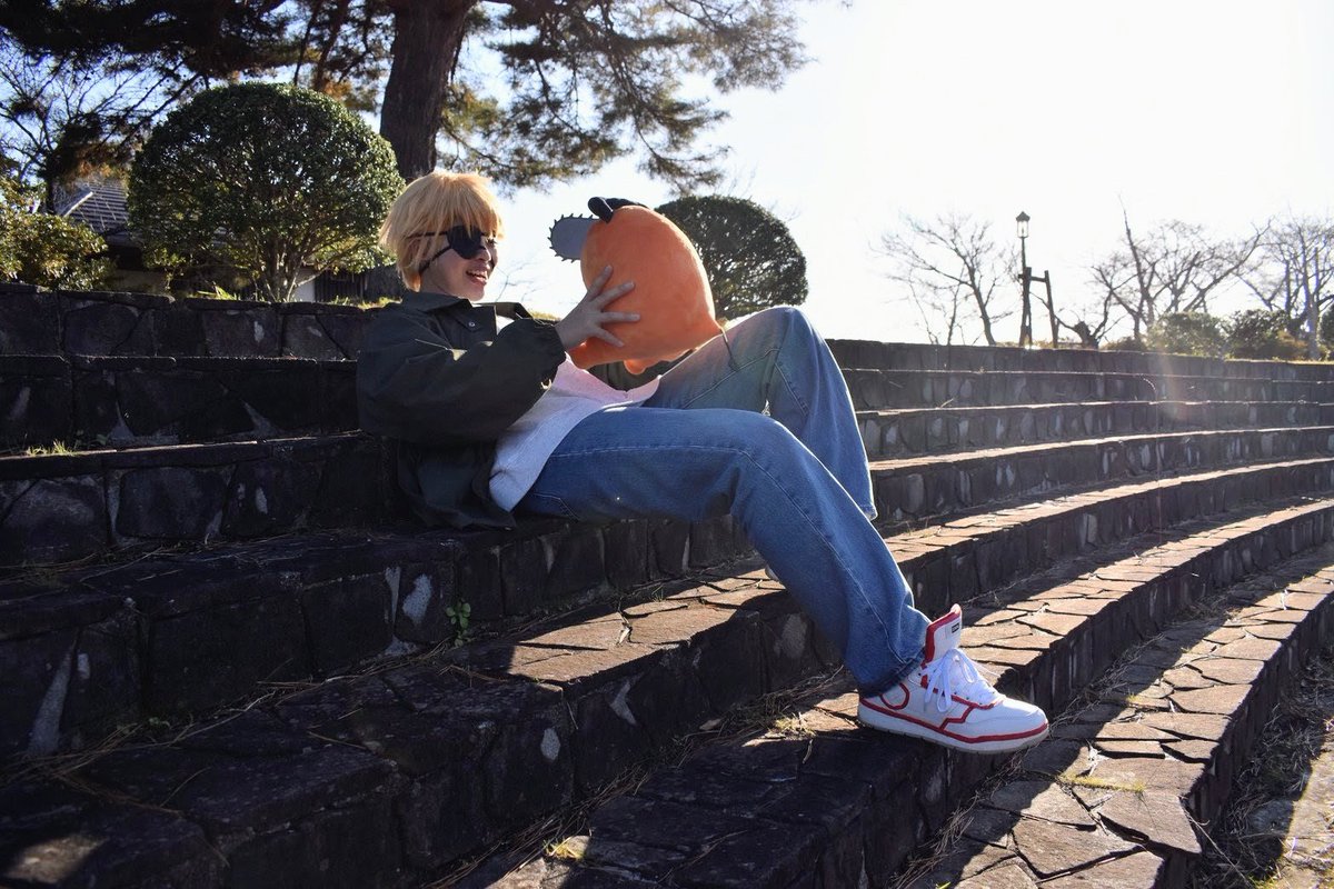 ⚠Cosplay⚠️ 

チ ェ ン ソ ー マ ン 

デ ン ジ 

#コスビート国見