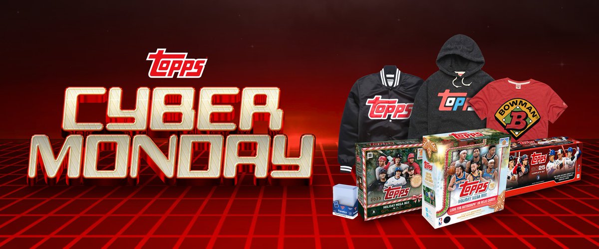 Back in stock 👇 #TOPPS #AD

Catalog : bit.ly/4oiyKLd