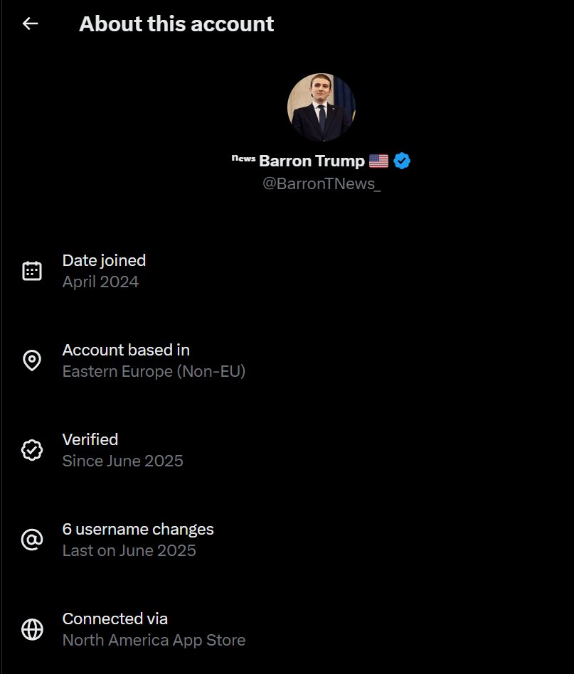 Joris_rr's tweet photo. @BarronTNews_ twitter is 80% bots worshipping nazis and dictators these days. My whole feed are these south Asia/Africa/russia based accounts pretending to be "American patriots" n sh1t. https://t.co/i0WTOyyBxZ