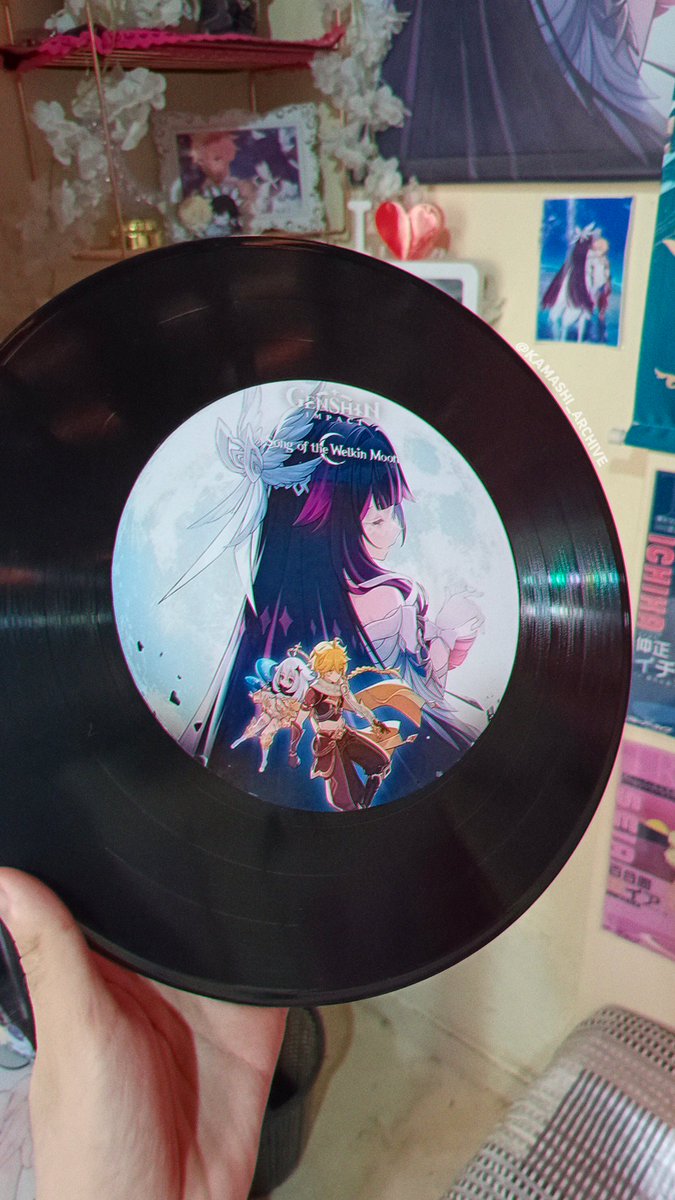 kamashi_archive's tweet image. My Aebina vinyl record arrived today :)

#Aether #Columbina #Aebina #Aetherbina #NodKrai #GenshinImpact