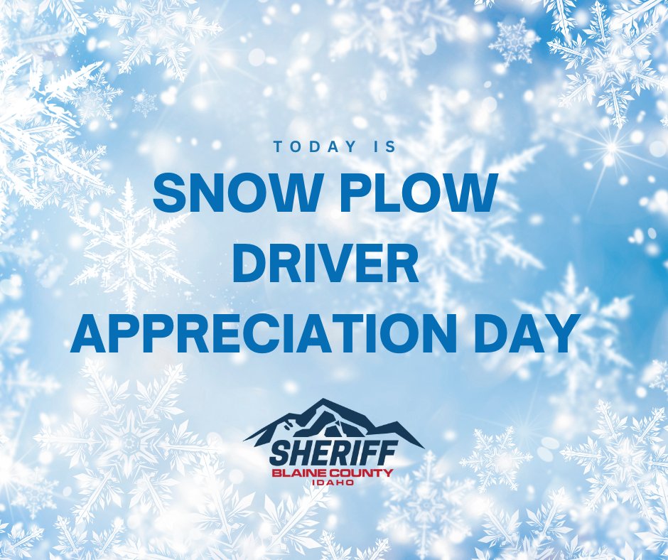 We may not have much snow yet, but it is never too early to give Thanks. Today is Snowplow Driver Appreciation Day. We send a big “THANK YOU!” to the men and women who brave winter’s worst through day and night to keep our winter roads safe and passable. While many of us are snug