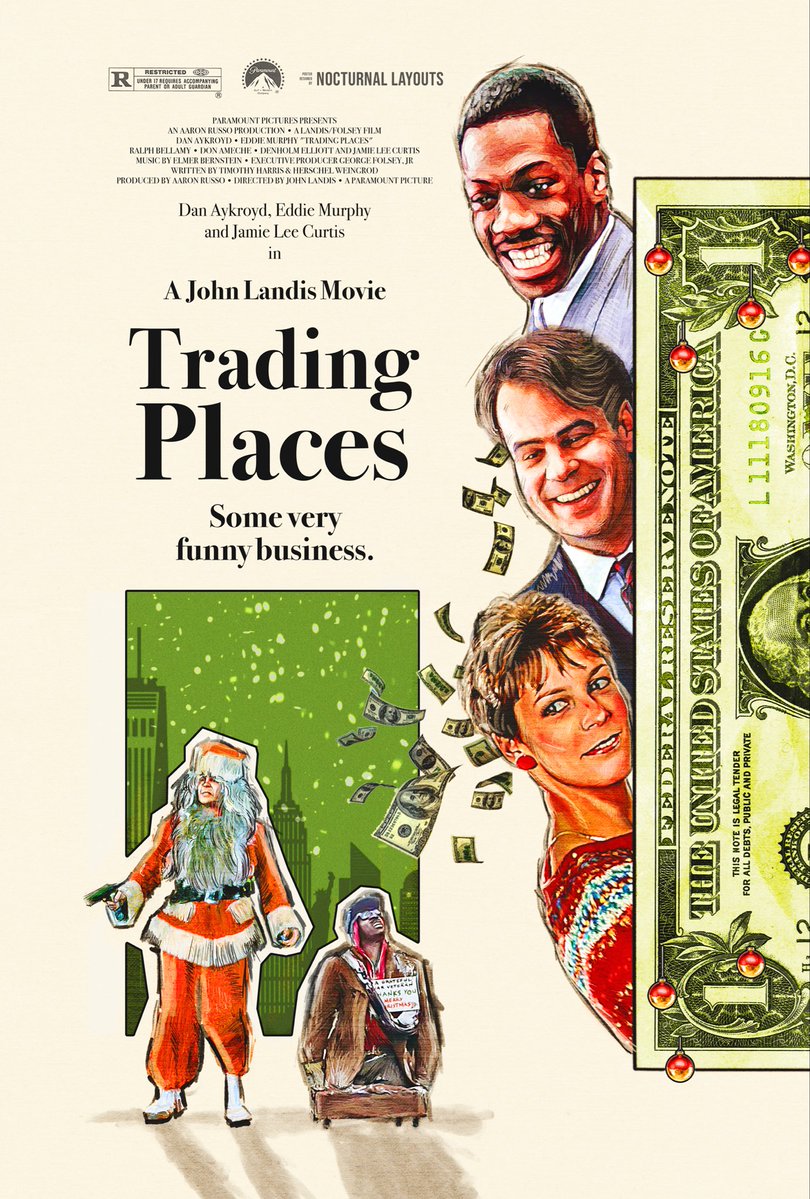 So happy to reveal my Trading Places piece, created for the “Deck The Walls” poster project, amazingly curated by @sg_posters!

Check out all the amazing pieces of the collection at poster-project.com!
#deckthewalls