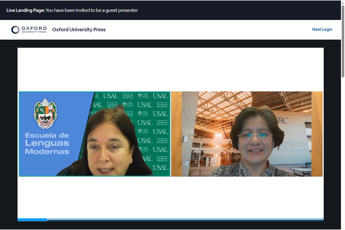 USALLenguas's tweet image. 👉En el webinario “The Rise of Microlearning: How Universities Are Reshaping Learning Pathways”, con María de Lourdes Camarillo Rodríguez (México) y Paula Ortiz (Argentina) organizado x #OxfordUniversityPress
#microlearning #shorttermcredentials #Universities #LenguasModernasUSAL