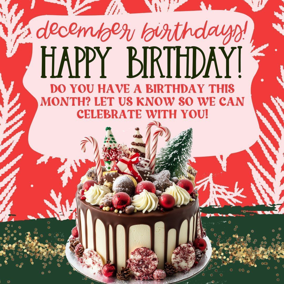 CathyAvon225's tweet image. 🍰 Happy December Birthdays! 🍰
🎈 If your birthday is in December, comment below! 🎈
🎁🎉 We want to celebrate with you!  🎉 🎁 
🍨 🍨 
#birthday #love #happybirthday #cake #birthdaycake #happy 
#family #celebration #cakes #friends #balloons #fun #December