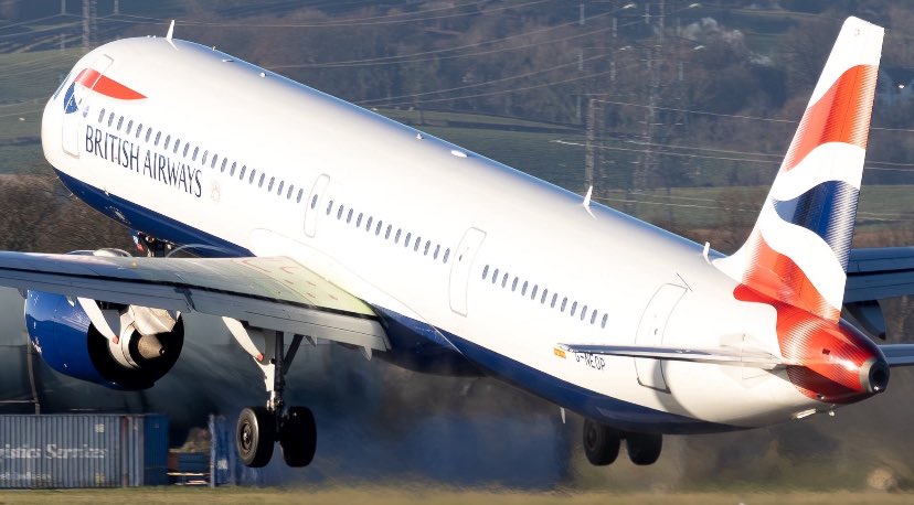 G-NEOP of <a href="/British_Airways/">British Airways</a> A321NEO taking off from <a href="/GLA_Airport/">Glasgow Airport ✈️</a>

This stunning picture was taken by <a href="/LJW_Aviation/">Lennon 🛫</a> 📸