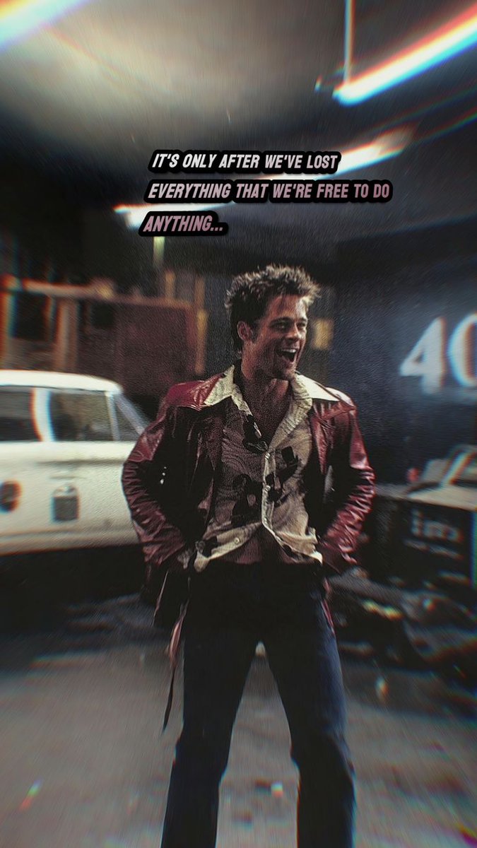 sw7en's tweet image. Good morning ☀️

I like the fight club movie so much like it is a very good movie but their approach is wrong.

We don&apos;t need expensive cars or stylish clothes to be happy

For me, yes i don&apos;t need them.

I don&apos;t think that having a nicer car or clothes will make me happy.

Also…