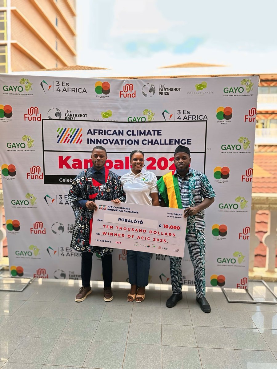 TurinaweAllen's tweet photo. Just represented Global Youth in Logistics at the African Innovation Challenge ! Excited to amplify youth voices and drive sustainable change in our industry 🌎✨ #ClimateAction #LogisticsForGood #YouthLeadership https://t.co/bGEVH1aUY2