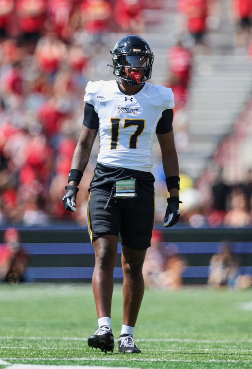 GouldsbyMarc's tweet photo. #AGTG @Towson_FB OFERED🤍🖤💛 @CoachMWalker  #jucoproduct https://t.co/939V4PRSPw