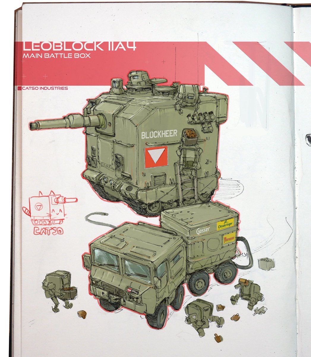 In cooperation with the Blockwar-Museum, we've made our first historical (kind of) Blockwar-miniature. Coming to Patreon and MMF this month