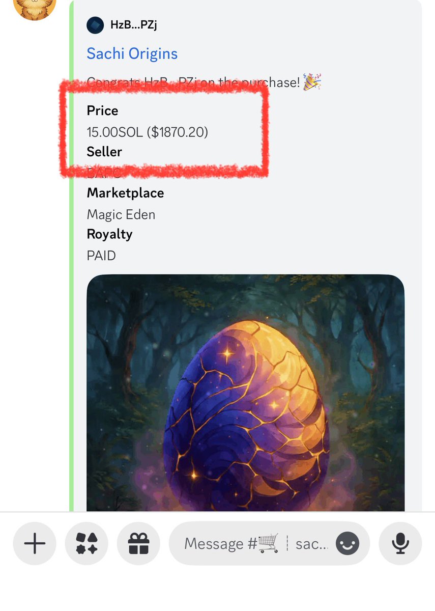 Pinzoki's tweet image. They keep saying NFTs are dead  nah mate, you just haven’t found the right project.
@sachi_coin proves that every single day