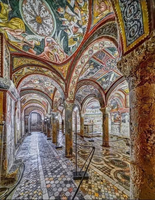 La spettacolare cripta di San Magno, nella Cattedrale di Anagni - Frosinone.
Ph: ig mimmo.schiavo
