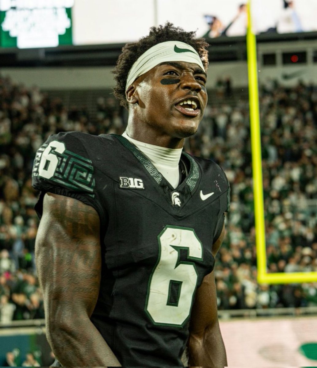 SleeperCFB's tweet photo. BREAKING: Michigan State star WR Nick Marsh plans to enter the Transfer Portal, per @Hayesfawcett3 https://t.co/ps4t6GZnHV