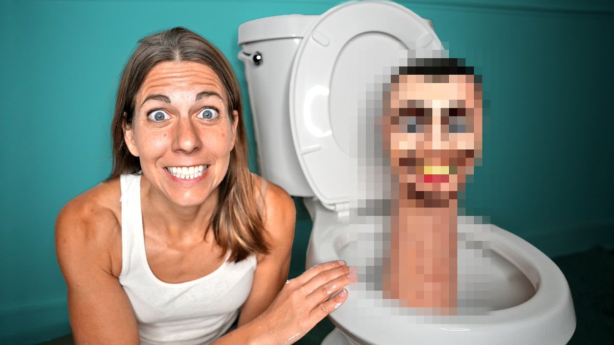 I REGRET making a life-size Skibidi Toilet https://t.co/vQrO0QECKZ