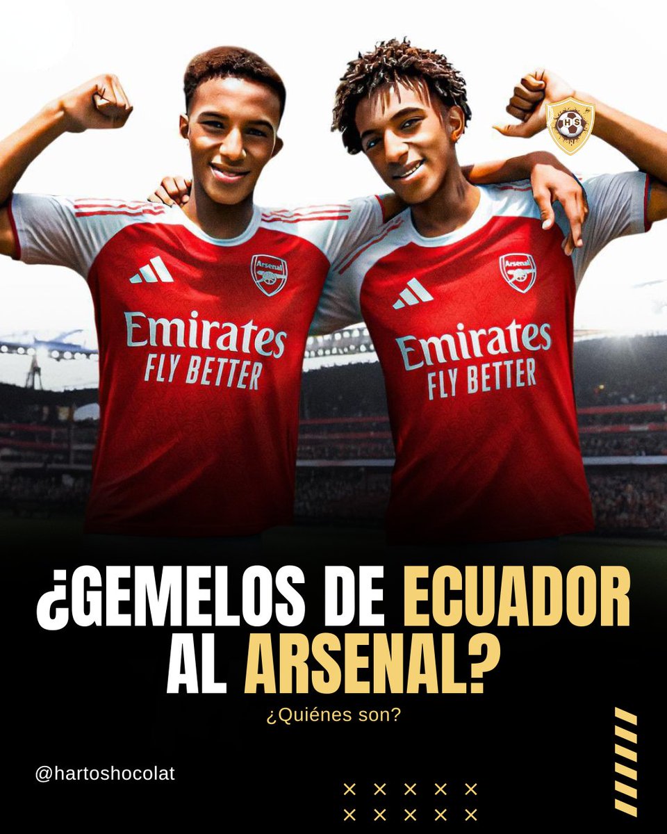 hartoshocolat's tweet image. ¡Una locura! ¡2 ecuatorianos van al Arsenal! Se trata de los gemelos Edwin y Holger Quintero de Independiente Del Valle. Así lo confirma Fabrizio Romano 🔥🇪🇨🏴󠁧󠁢󠁥󠁮󠁧󠁿

¿Qué opinan de estas transferencias? #AFC
