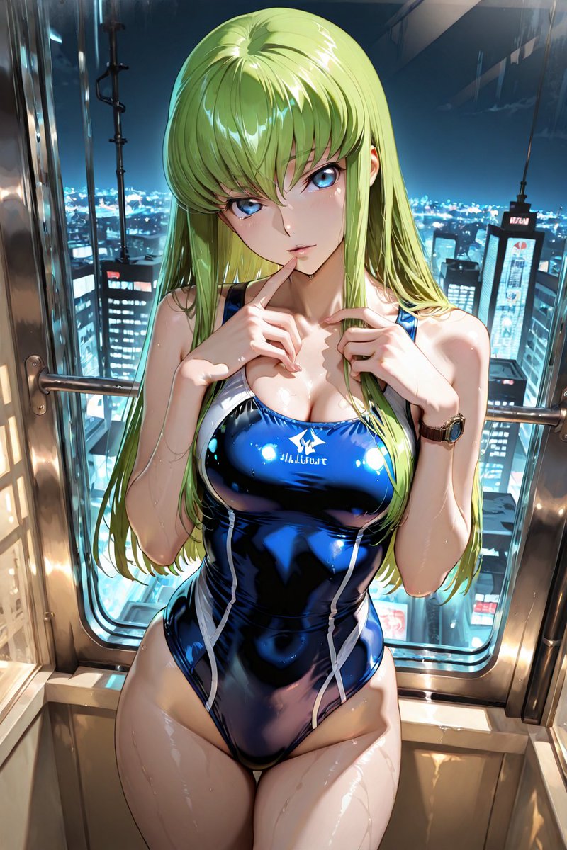 tanicoILLU1st's tweet image. AIart 生成AI (予約/Scheduled) SFW
●C.C. ＃コードギアス ＃Codegeass
こんばんは / Good evening～